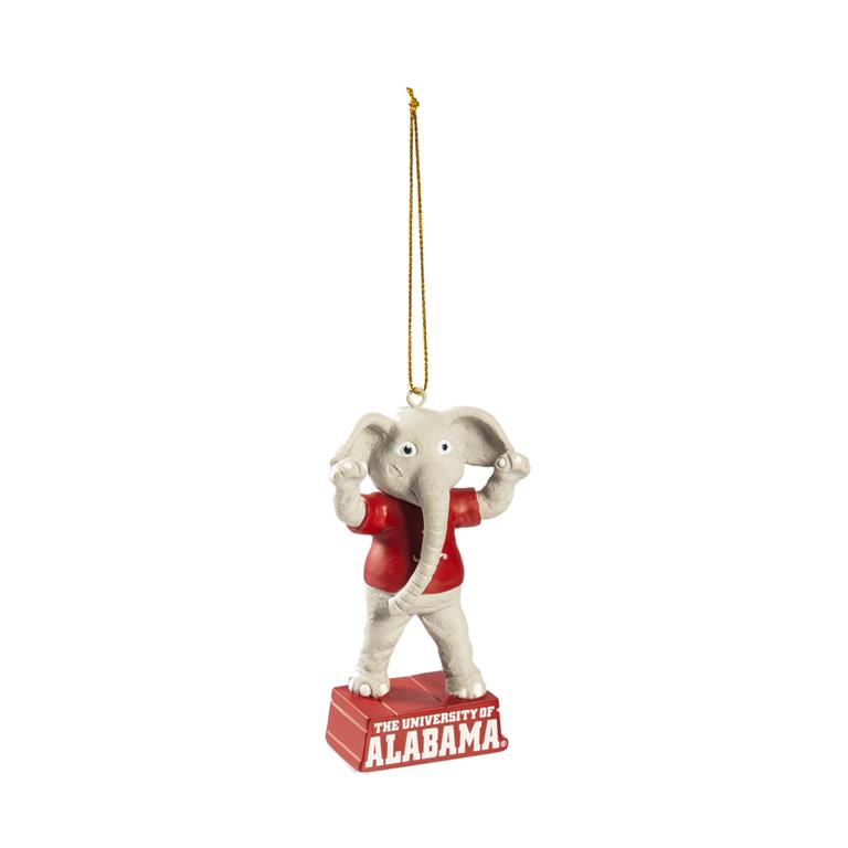 Big Al Mascot Christmas Ornament
