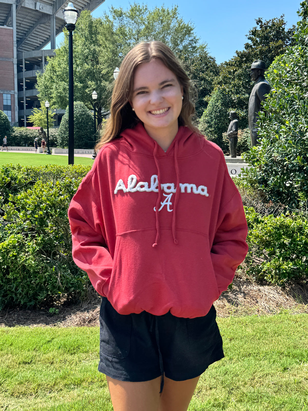 Alabama/Script A Bubble Hem Ascent Hoody
