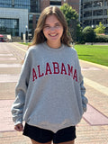 Alabama Oversized Crewneck Sweatshirt