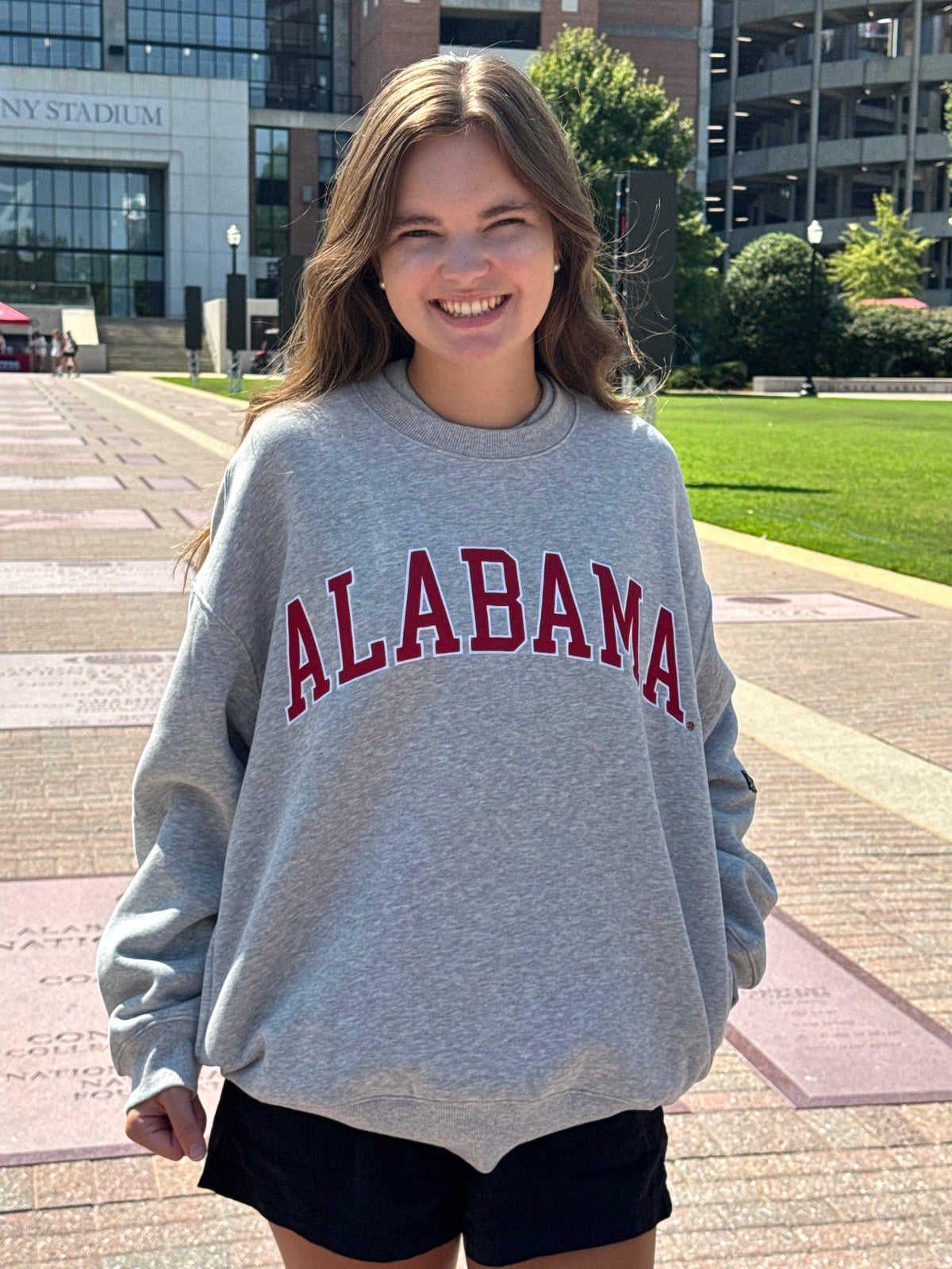 Alabama Oversized Crewneck Sweatshirt