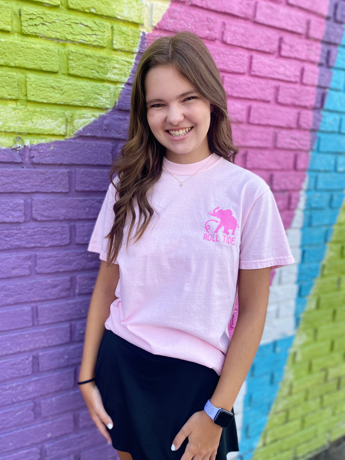 The University of Alabama Pink Book Short Sleeve Tee