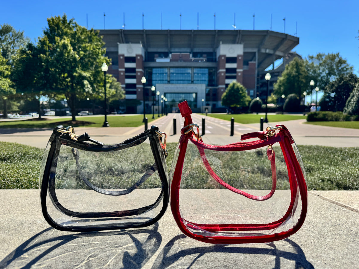 Clara Clear Stadium Approved Purse