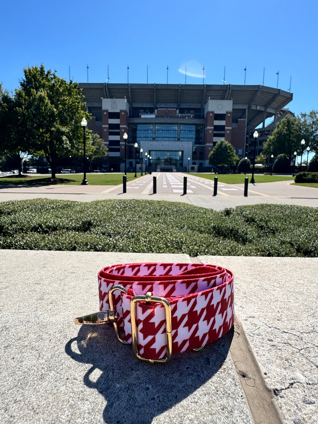 Houndstooth Adjustable Bag Strap