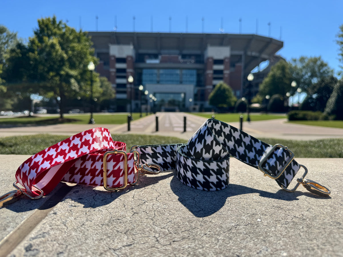 Houndstooth Adjustable Bag Strap