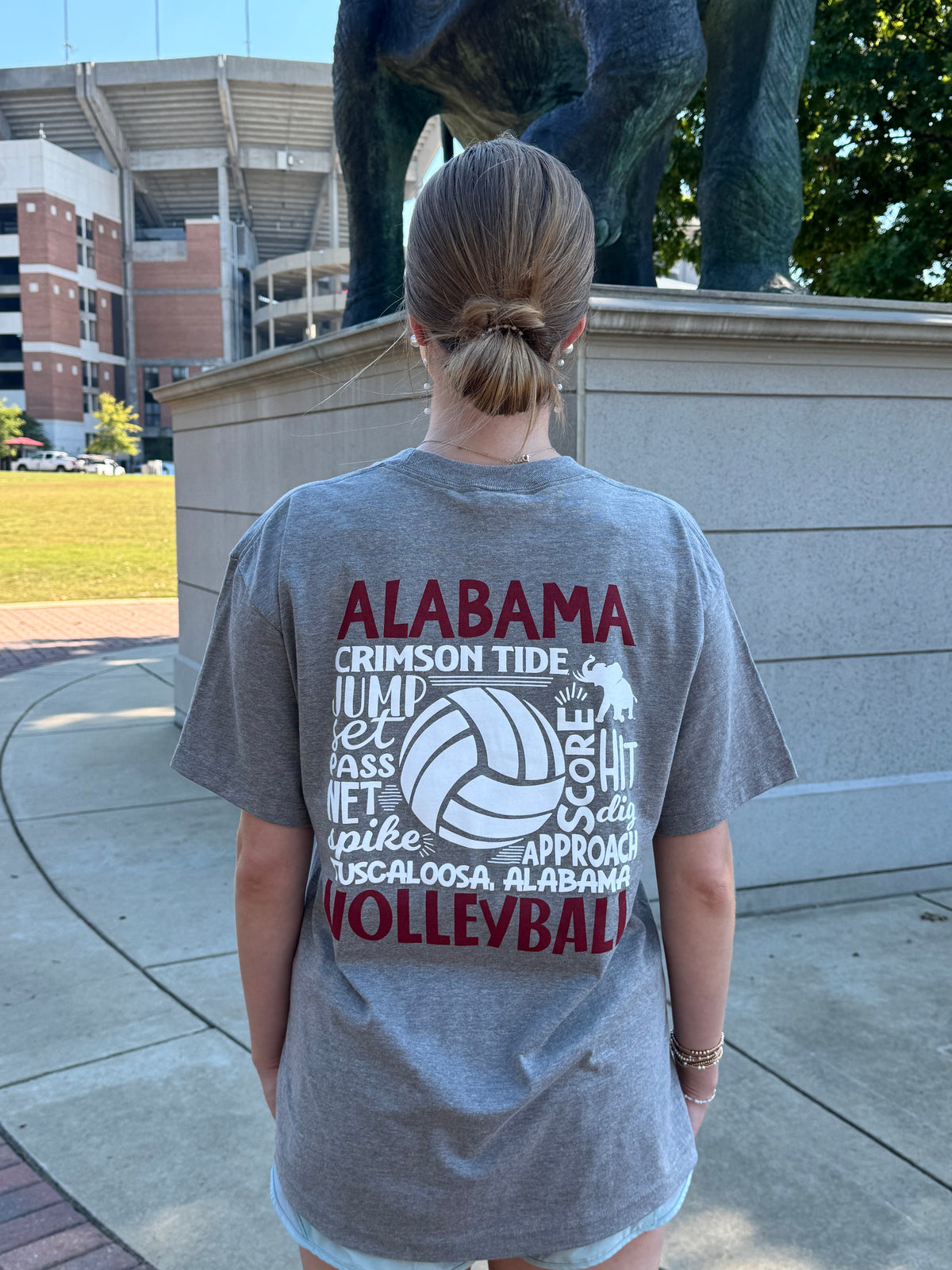 Alabama Volleyball Verbiage Short Sleeve T-Shirt
