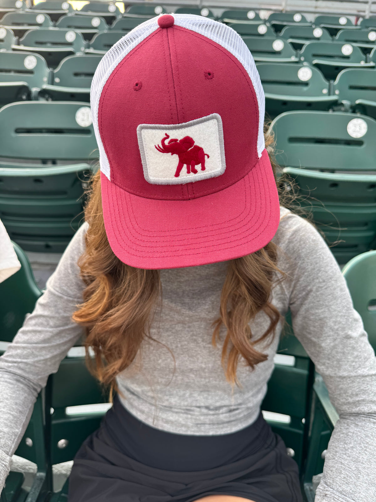 Alabama Pachyderm Patch Trucker Cap