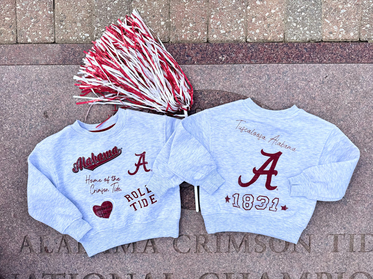 Toddler Multi-Logo Crewneck Sweatshirt