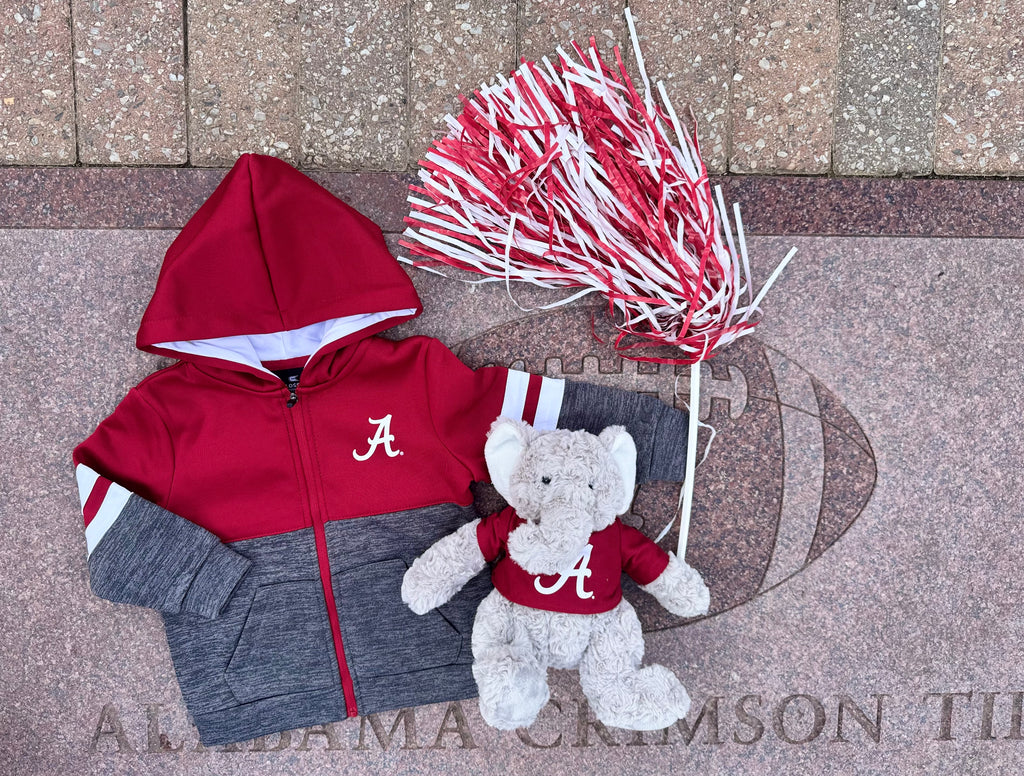 Toddler Script A Performance Full Zip Hoody