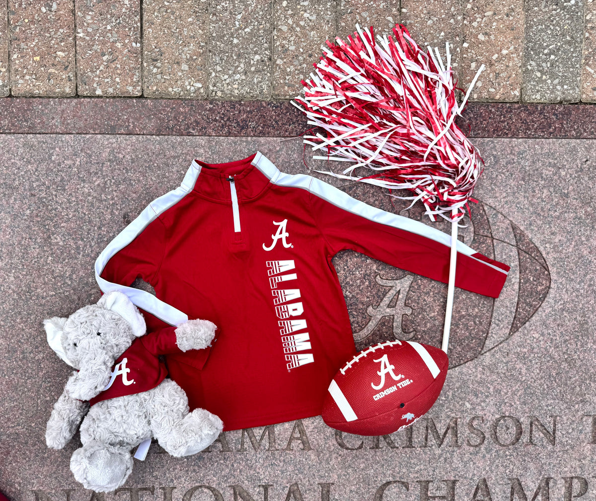 Toddler Script A/Alabama Performance Quarter Zip