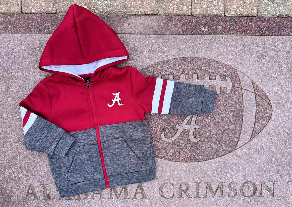 Toddler Script A Performance Full Zip Hoody