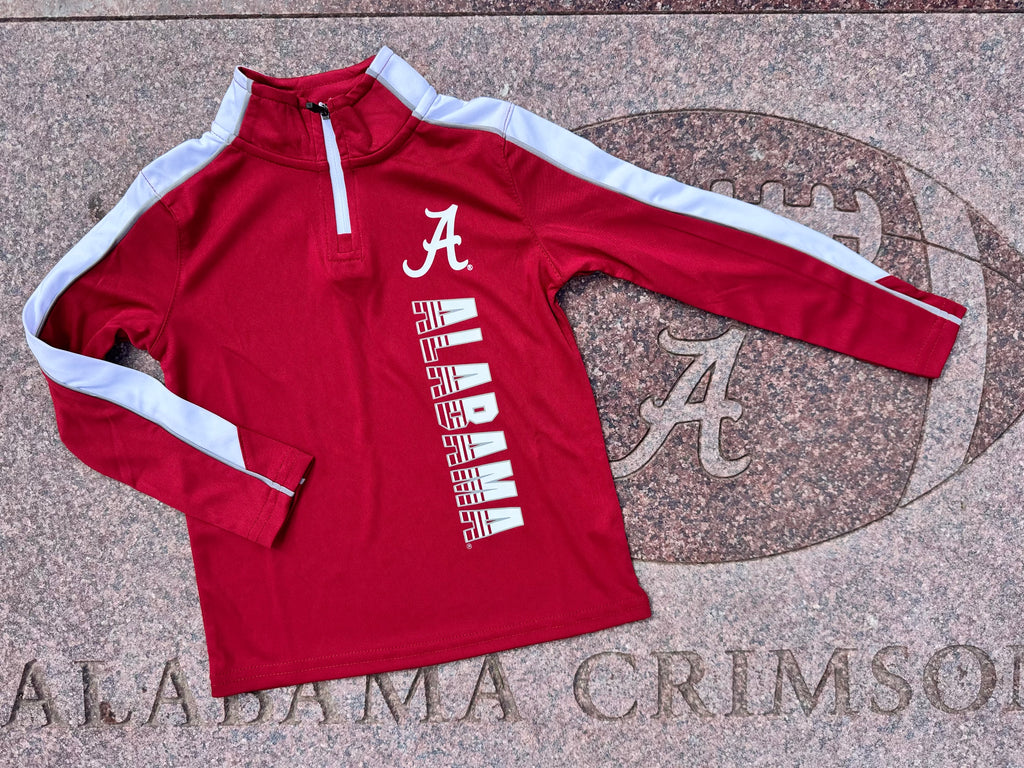 Toddler Script A/Alabama Performance Quarter Zip