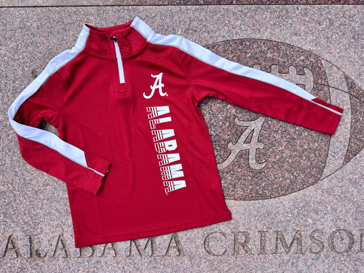 Toddler Script A/Alabama Performance Quarter Zip