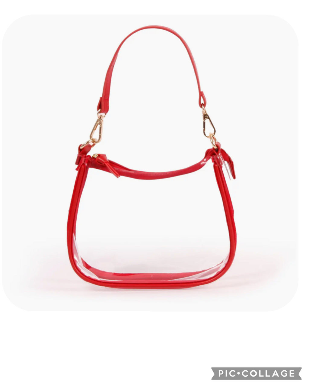 Clara Clear Stadium Approved Purse