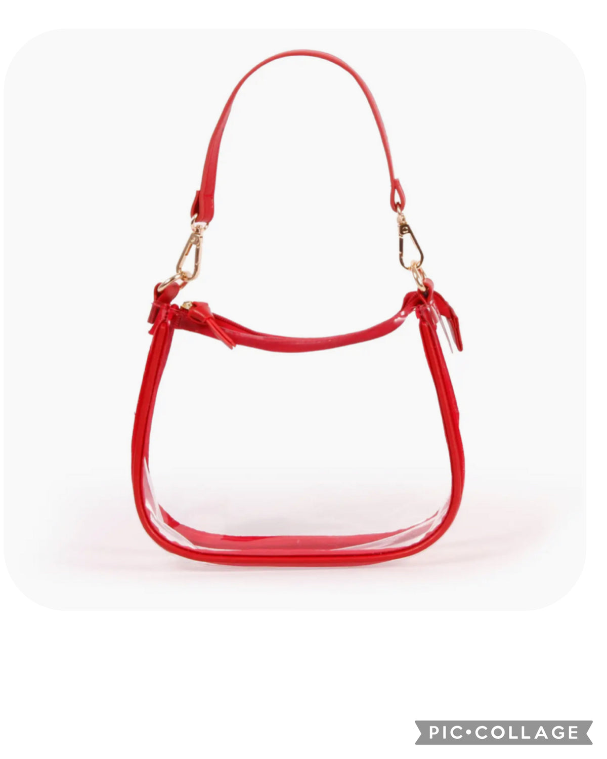 Clara Clear Stadium Approved Purse