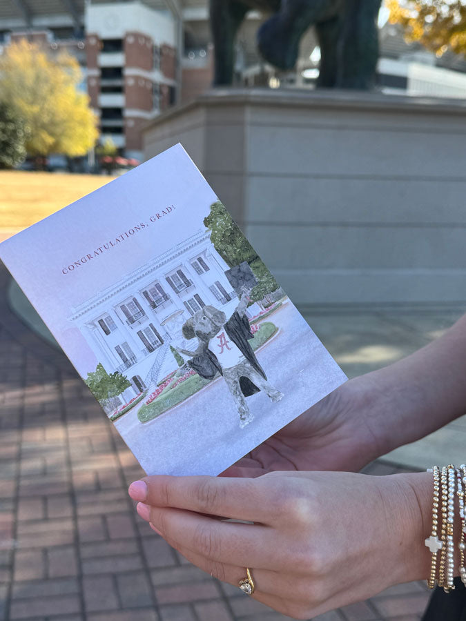 "Congratulations, Grad!" Alabama Graduation Greeting Card