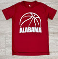 Youth Alabama Basketball Performance Short Sleeve T-Shirt