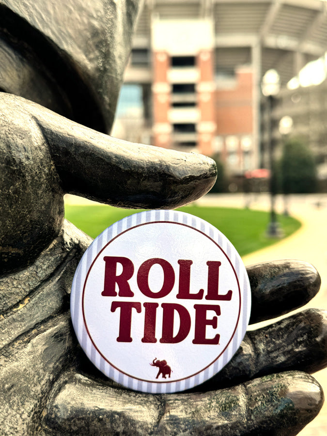Stripe Roll Tide Gameday Button