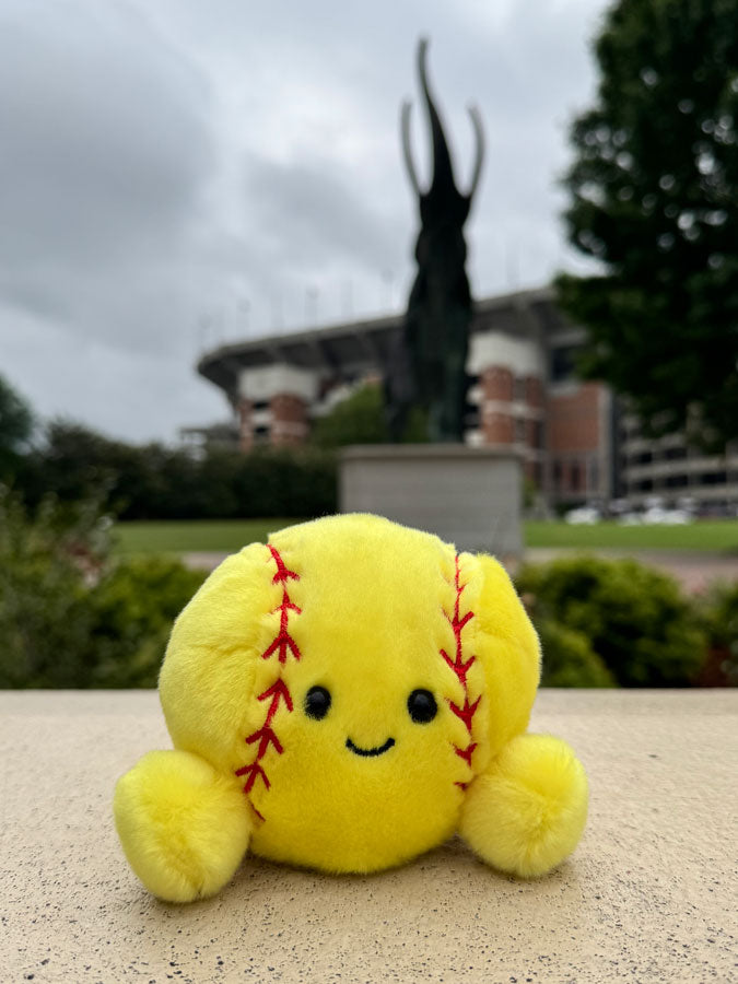 5" Softball Shortstop Plush Palm Pal