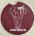 Walking Elephant/Alabama Crimson Tide Car Coaster