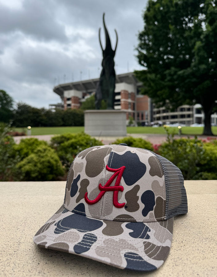 Script A Duck Camo Mesh Back Cap
