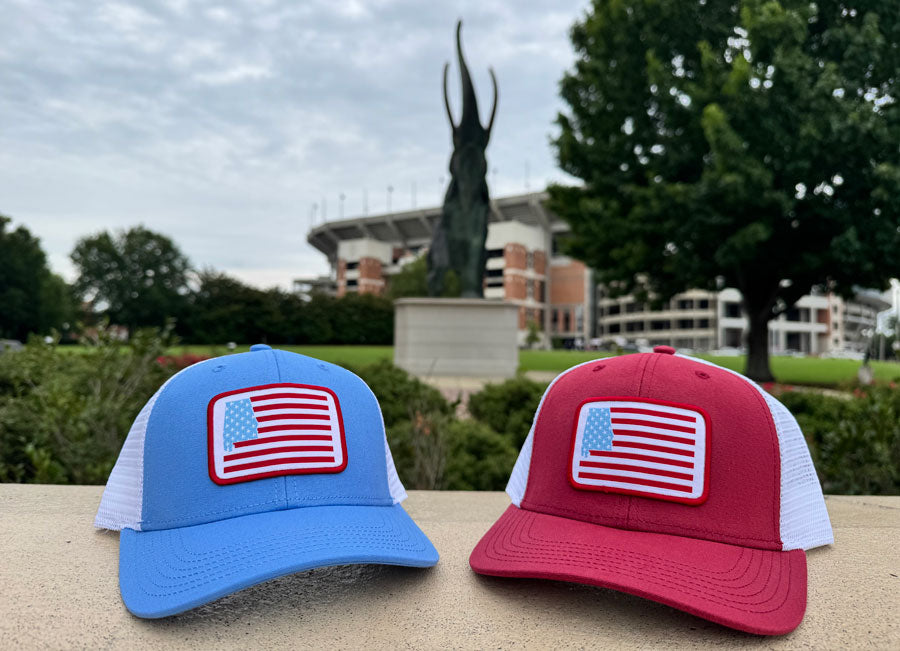 Patriotic State Mid Profile Trucker Cap