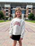 Youth Alabama Mock Neck Sweatshirt