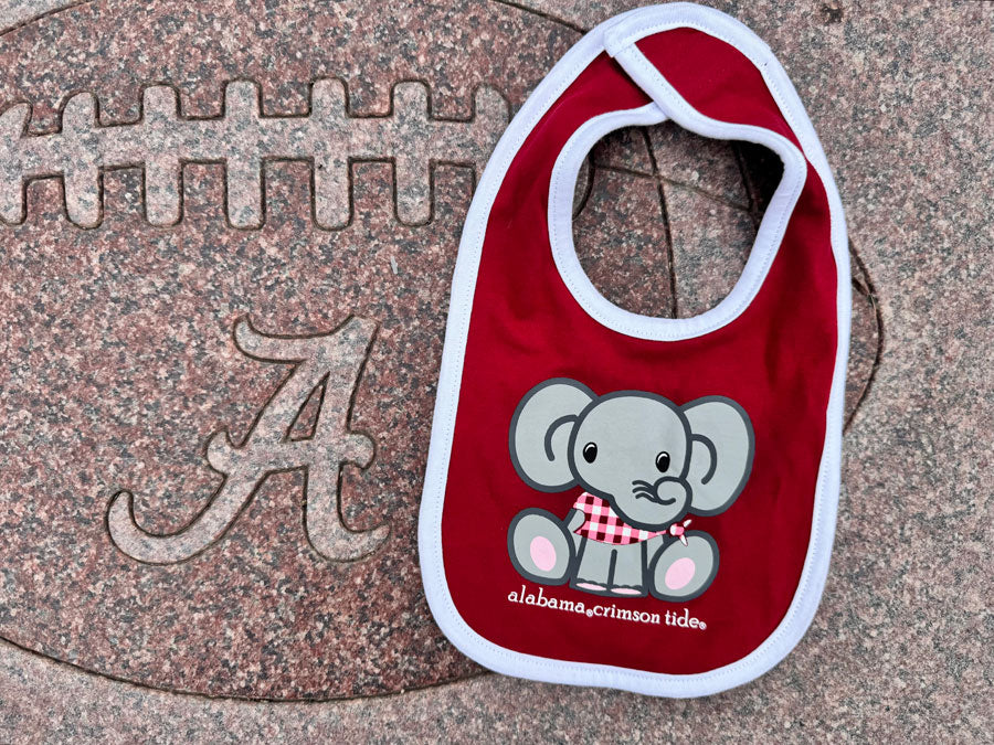 Bandana Elephant Baby Bib