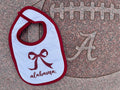 Alabama/Bow Baby Bib