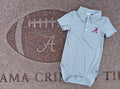 Infant Stripe Polo Onesie