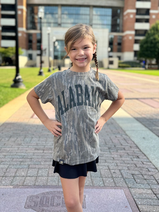 Youth Mossy Oak Alabama Camo Short Sleeve T-Shirt