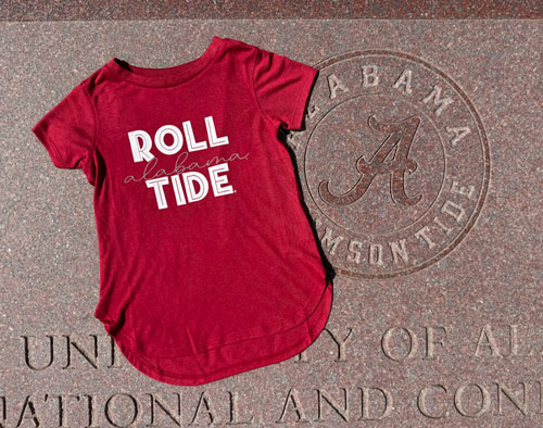 Youth Roll Tide/Alabama Short Sleeve Tee