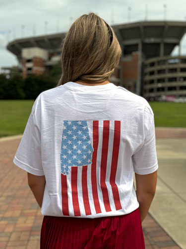 Patriotic State Short Sleeve T-Shirt