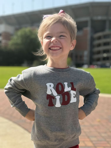 Kids Roll Tide Retro Crewneck Sweatshirt