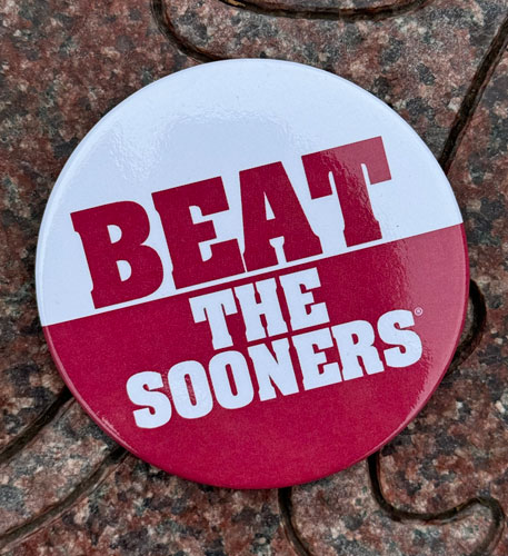 Beat The Sooners Gameday Button