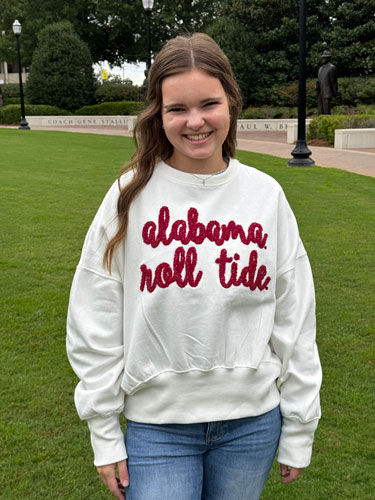 Alabama Chelsea Dolman Crewneck Sweatshirt 