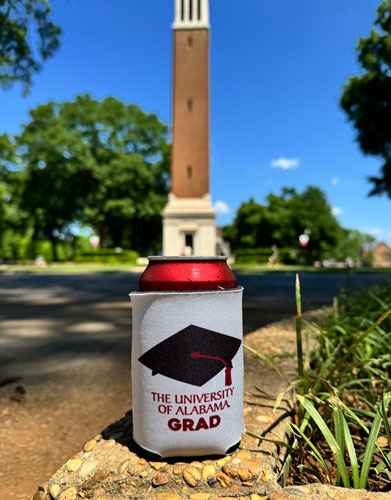The University of Alabama Grad 12oz Can Koozie
