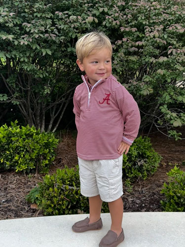 Toddler & Youth Script A Performance Quarter Zip