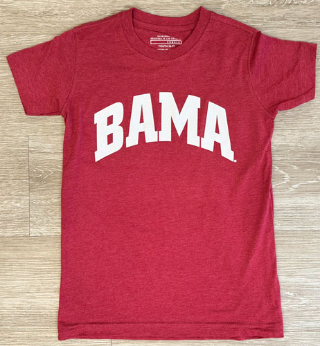 Youth Bama Short Sleeve T-Shirt