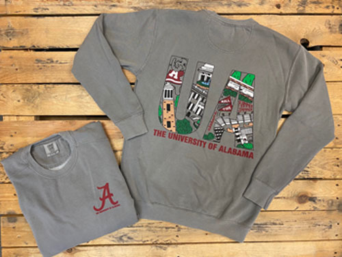 University of Alabama Picture Crew Sweatshirt