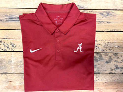 alabama crimson tide nike polo